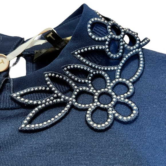 NWT Ted Baker | Azaleo Embellished Jumper Pullover Sweater - Picture 8 of 16